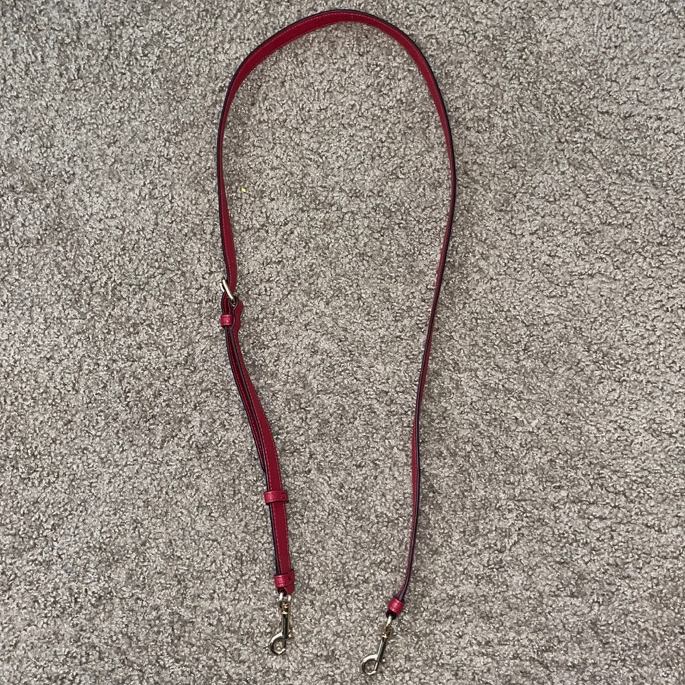 Coach Red Strap
